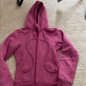 Sparkly Pink lulu lemon jacket